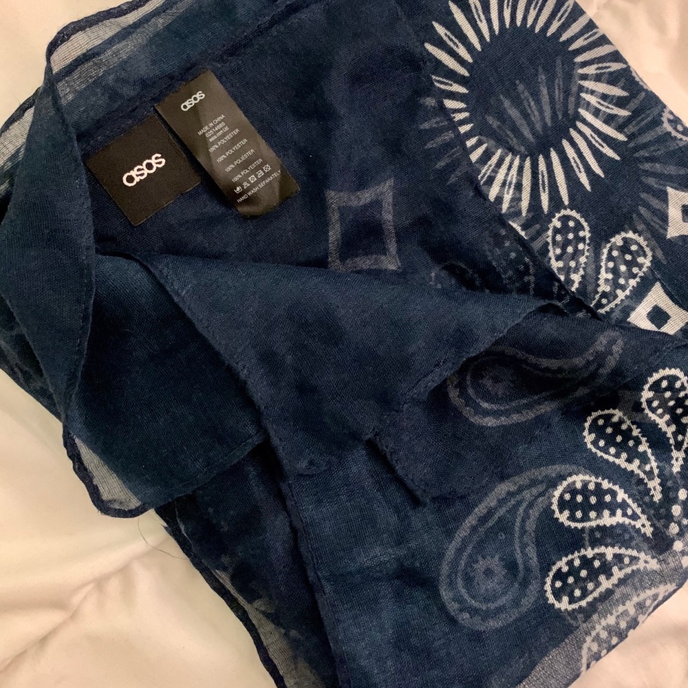 ASOS Paisley Blue Scarf